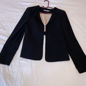 Asymmetrical Black Blazer